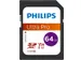 Philips Ultra Pro SDXC Geheugenkaart 64GB UHS-I U3 V30 Class 10 100 MB