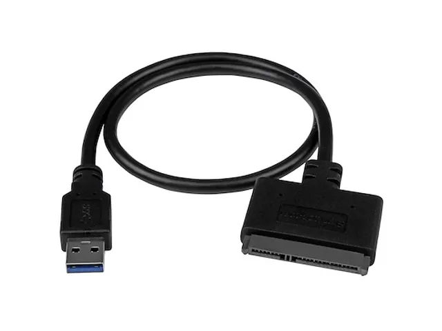 USB 3.1 (10 Gbps) adapterkabel voor 2,5 inch SATA-schijven