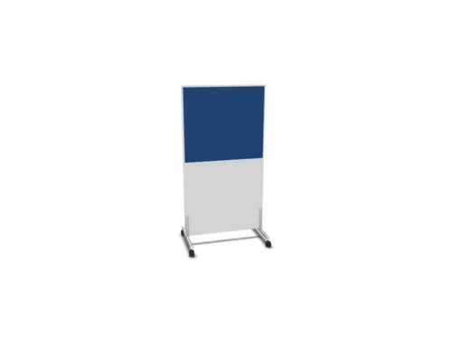 scheidingswand,HxB 1545x800mm,Bl-wit,BN6016-blauw