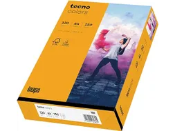 Inapa Tecno colors Gekleurd papier A4 midden Oranje 120 gram 250 vel