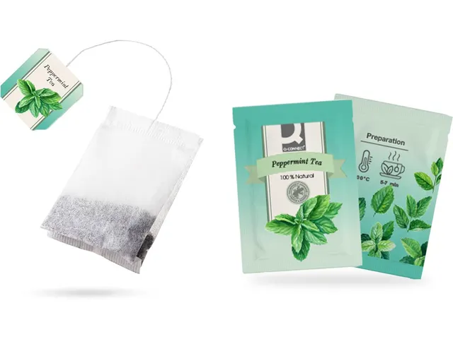 Thé Q-connect Menthe boîte de 20 sachets