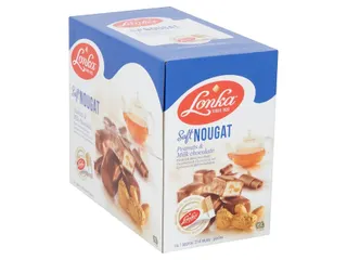Nougat Lonka pinda melk doos 214 stuks - 1