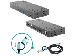 USB 3.0 / USB-C / Thunderbolt, 3x 4K Docking Station Gen 2 + Power Del