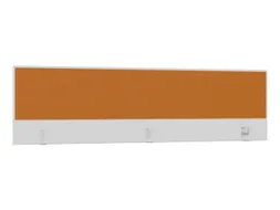 opzetpaneel,v. bureau,aanbouw achter,B 2000mm,Bl-wit,BN3005-geel