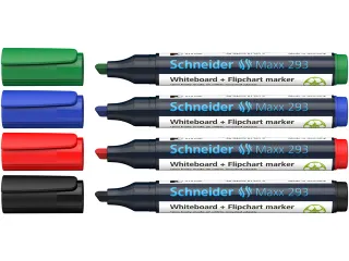 Board/flipchartmarker Schneider Maxx 293 beitel punt SIS-display 64st. - 2