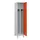 locker voor scheiding van kleding,HxBxD 1950x400x500mm,1vak