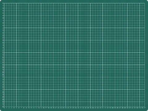 Snijmat A2 600X450mm groen