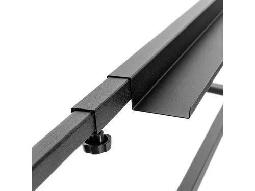 Whiteboard Rocada Natural 129x100cm wit mobiel 2-zijdig