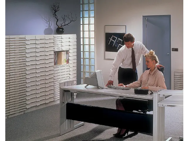 Stapelcassette Djois met 1 hoge lade grijs