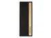 Drankkaart map Sigel 1/2 A4 smal Eco serie D.grijs/hout voor 8 blad