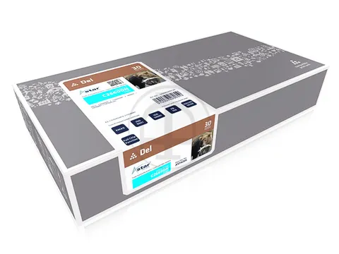 AS14266 Astar Dell 593BBBT C2660DN toner cyaan rebuilt 4000pag chip