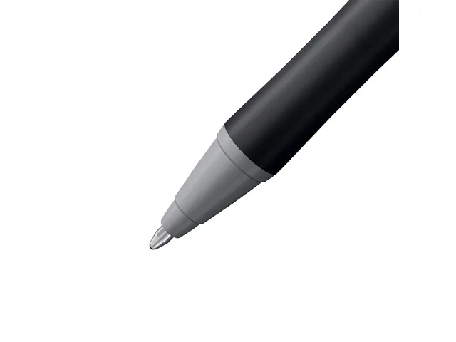 Stylo bille STABILO pointball Colorful Medium noir blister 2 pièces