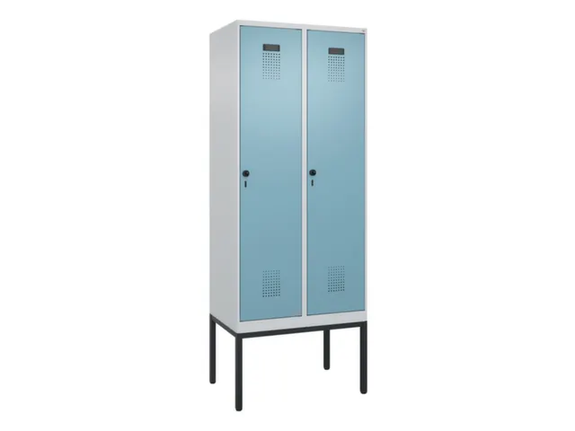 locker voor scheiding van kleding,HxBxD 2120x800x500mm,2vak