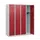 schoollocker,HxBxD 1530x1200x500mm,4vak,vak B 300mm,draaigrendel
