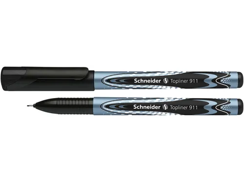 Fineliner Schneider Topliner 911 Zwart 0.4mm