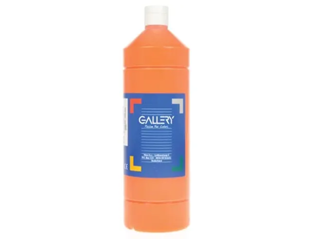 Plakkaatverf, Flacon Van 1 Liter Oranje