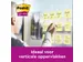 Memoblok 3M Post-it 622 Super Sticky 47.6x47.6mm geel 21 + 3 gratis
