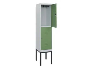 dubbeldekse locker,HxBxD 1950x400x500mm,1x2vak.,vak B 400mm - 2
