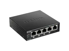D-Link DGS-1005P/E DGS-1005P/E Netwerk switch 5 poorten 1 / 10 GBit/s