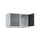 opzetkast,v. locker,2vak.,vak B 400mm,HxBxD 500x800x500mm,cilinderslot
