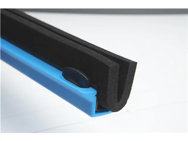 Raclette sol Vikan embout fixe 60cm bleu/noir