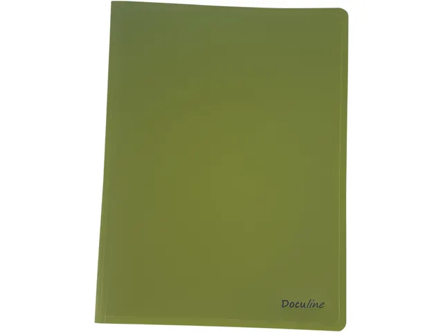 showalbum Nature A4 uit PP 50 tassen kaki groen