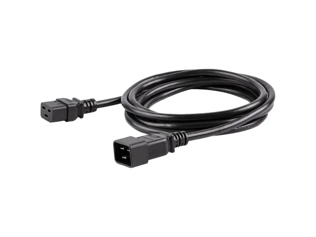 3 Meter Heavy Duty Stroom Verlengkabel, IEC 320 C19 naar IEC 320 C20 V