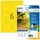 HERMA 8035 Weervaste Folie-etiketten A4 Rond 85 mm Geel 150 stuks