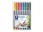 Viltstift Staedtler OHP Lumocolor 318 Fijn 0.6mm Assorti 8 stuks