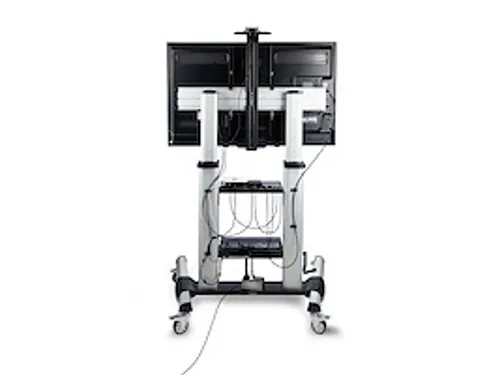 Verrijdbare TV standaard op wielen 60-100inch Flat Screens tot 100kg