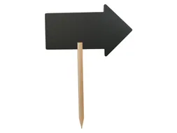 Krijtbord Securit pijl 440x270mm met houten pin