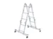 multifunctionele vouwladder,2x2/2x3,sporten,balk L 2,85m,aluminium