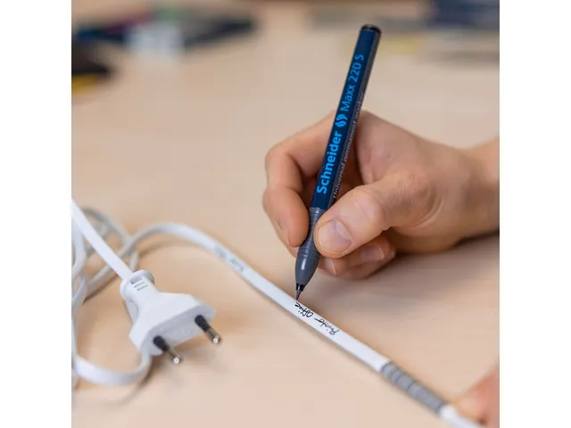 Universele marker Schneider Maxx 220 S permanent blauw