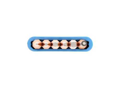 GEDORE 116 L Stiftset,lange vorm,6-delig in PVC houder