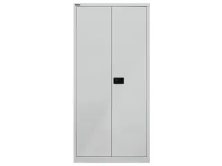 kantoorkast openslaande deuren HxBxD 1950x914x400mm Stalen lichtgrijs - 1