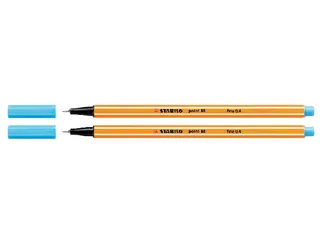 Fineliner STABILO point 88/57 azuur blauw 0.4mm - 1