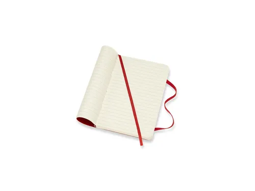 Moleskine Colored Soft Cover Classic Notebook A6 Notitieboek lijn Rood