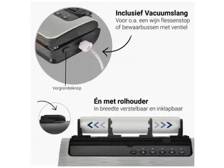 DESQ 8000 Vacumeermachine 8 liter 80 Kpa 5 standen - 5