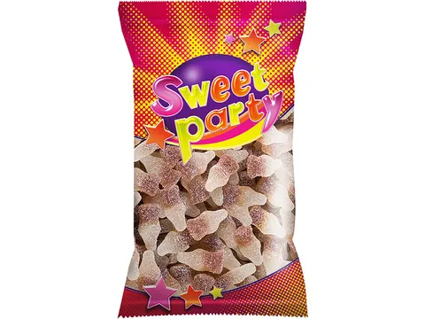 Sweet Party zure cola flesjes zakje van 75 gram