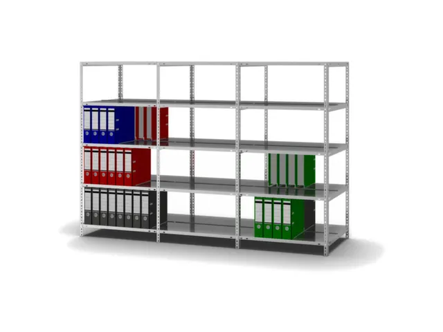 rayonnage pour classeurs,rayonnage suivant,HxlxP 1500x750x600mm