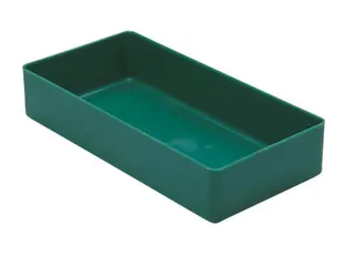 Inzetbak HxLxB 40x198x99mm Polystyreen Groen 50 stuks - 1
