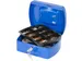 Geldkoffer Blauw 205x160x85mm Inclusief 2 Sleutels