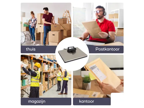 Digitale Postweegschaal Met Extern Display - 100kg / 10g