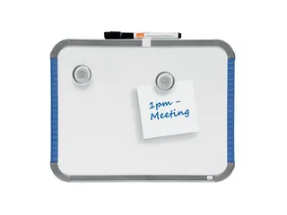 Mini Whiteboard Nobo Q-home Slim Line 22x28cm Wit - 4