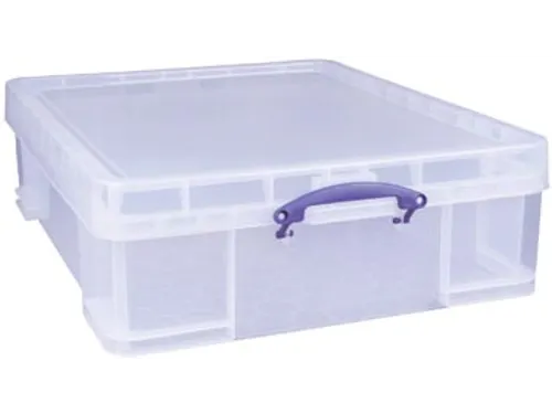 Opbergbox Transparant 70 Liter