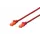 CAT 6 U-UTP patchkabel Cu LSZH AWG 26/7 Lengte 0,25m Rood
