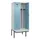 locker met bank,voor scheiding van kleding,HxBxD 2120x800x815mm,2vak