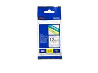 Labeltape Brother P-touch TZE-M31 12mm zwart op mat transparant