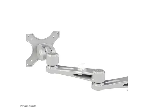 Monitorarm FPMA-D935D 2 Schermen tot 27 inch met Klem Zilver