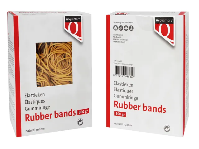 Elastique Quantore 18 80x1,5x1mm 500 grammes
